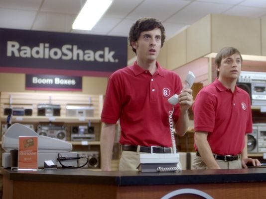 Radio Shack sluit 1100 winkels